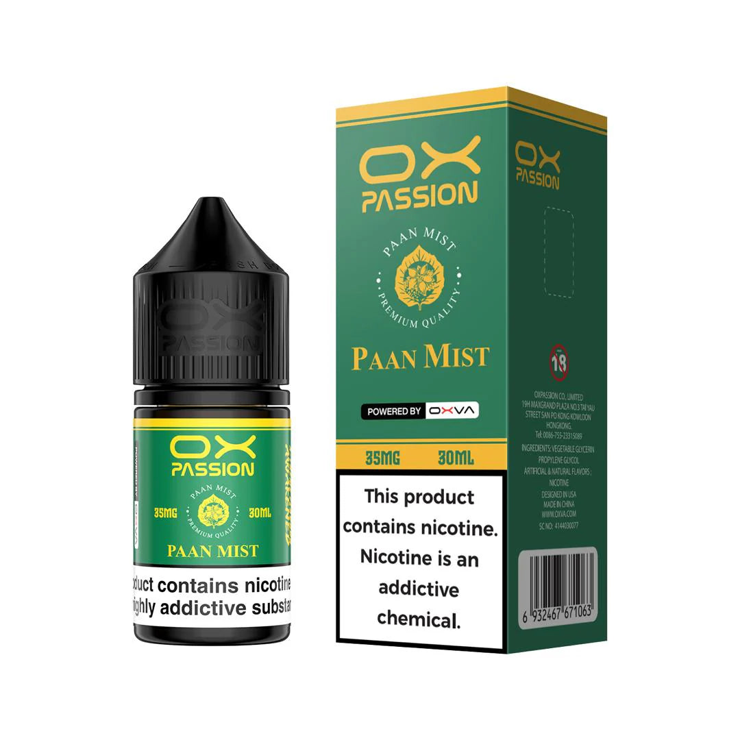 Ox Passion X-Treme PAAN MIST 30ml