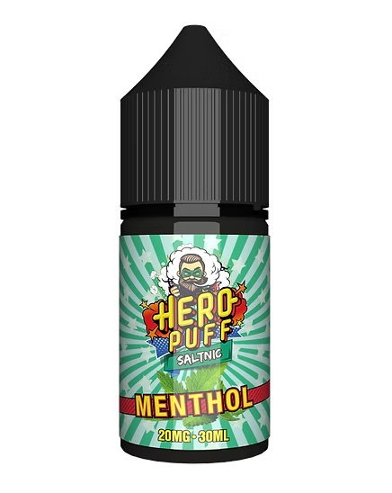 Hero Puffs 30ml nic salt e-liquid – flavour option 8 – Smokes Hub Pakistan