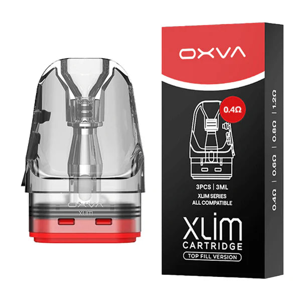 Oxva Xlim Cartridge 0.4ohm 3ml - price in Pakistan, Smokes Hub