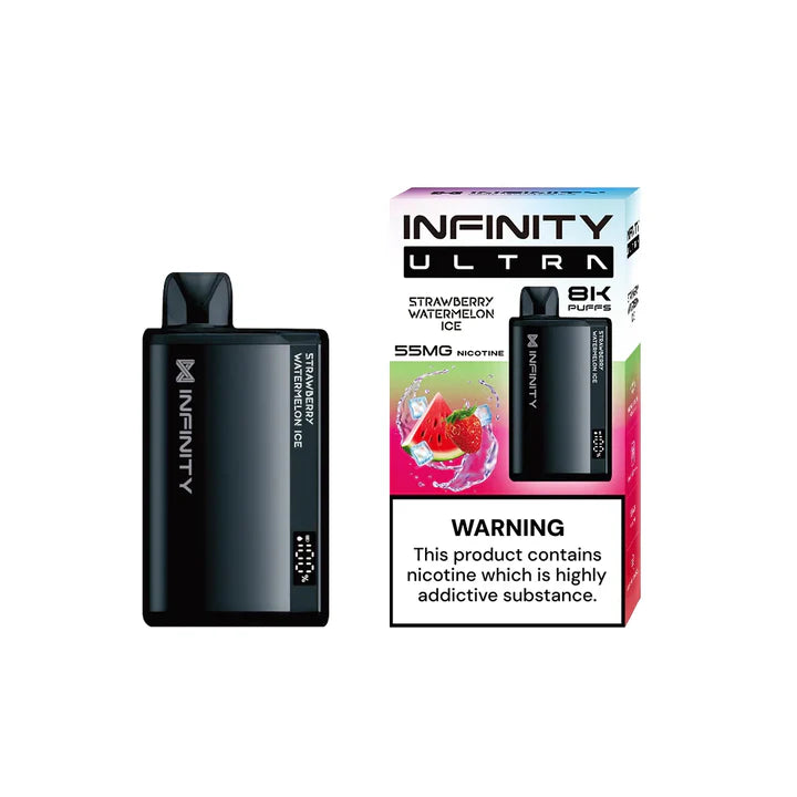 INFINITY DISPOSABLE VAPE STRAWBERRY WATERMELON ICE 8000 PUFF