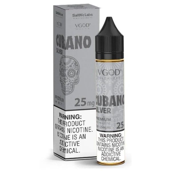 VGOD Cubano Silver 30ml Nic Salt E-Liquid - price in Pakistan, Smokes Hub