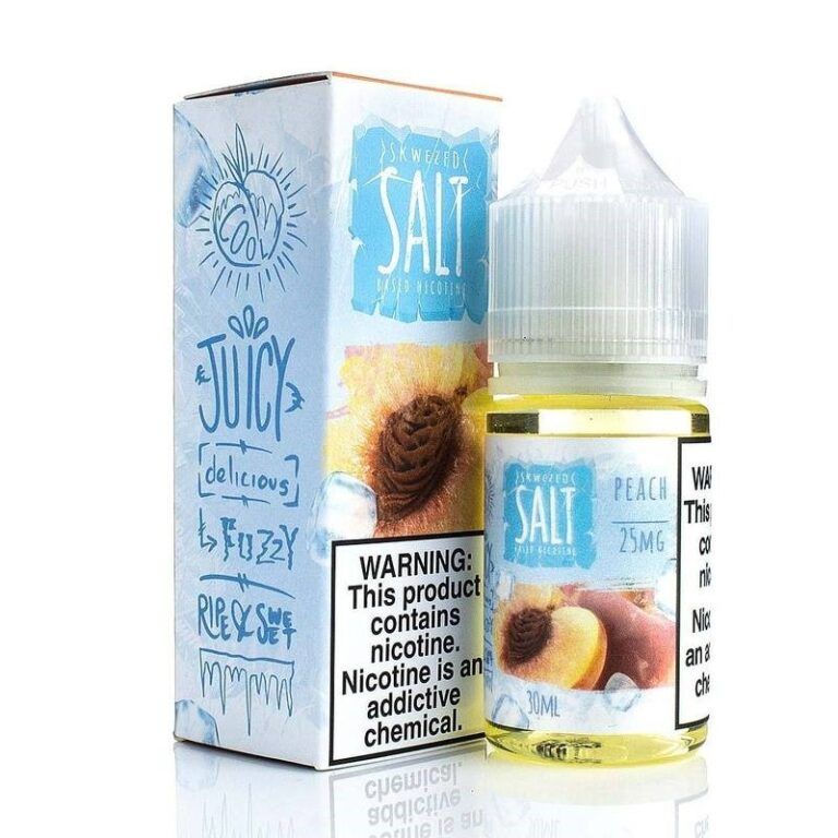Skwezed Peach On Ice 30ml Nic Salt E-Liquid - price in Pakistan, Smokes Hub