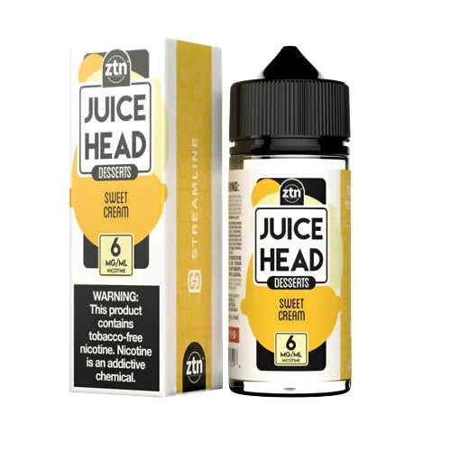 Juice Head Sweet Cream Extra Freeze 100ml Free Base E-Liquid - price in Pakistan, Smokes Hub