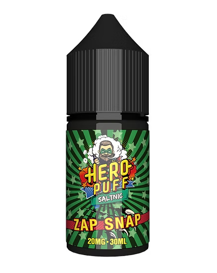 Hero Puffs 30ml nic salt e-liquid – flavour option 12 – Smokes Hub Pakistan