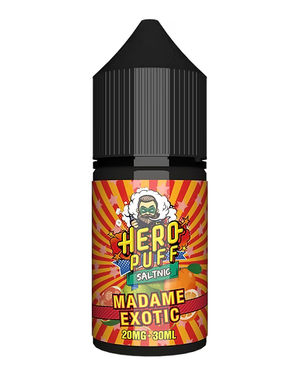 Hero Puffs 30ml nic salt e-liquid – flavour option 11 – Smokes Hub Pakistan