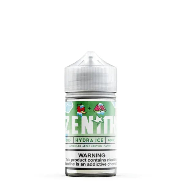 Zenith Hydra Ice 60ml Free Base E-Liquid - price in Pakistan, Smokes Hub