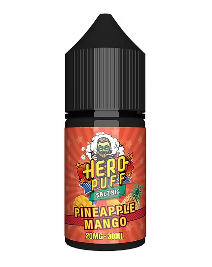 Hero Puffs 30ml nic salt e-liquid – flavour option 3 – Smokes Hub Pakistan