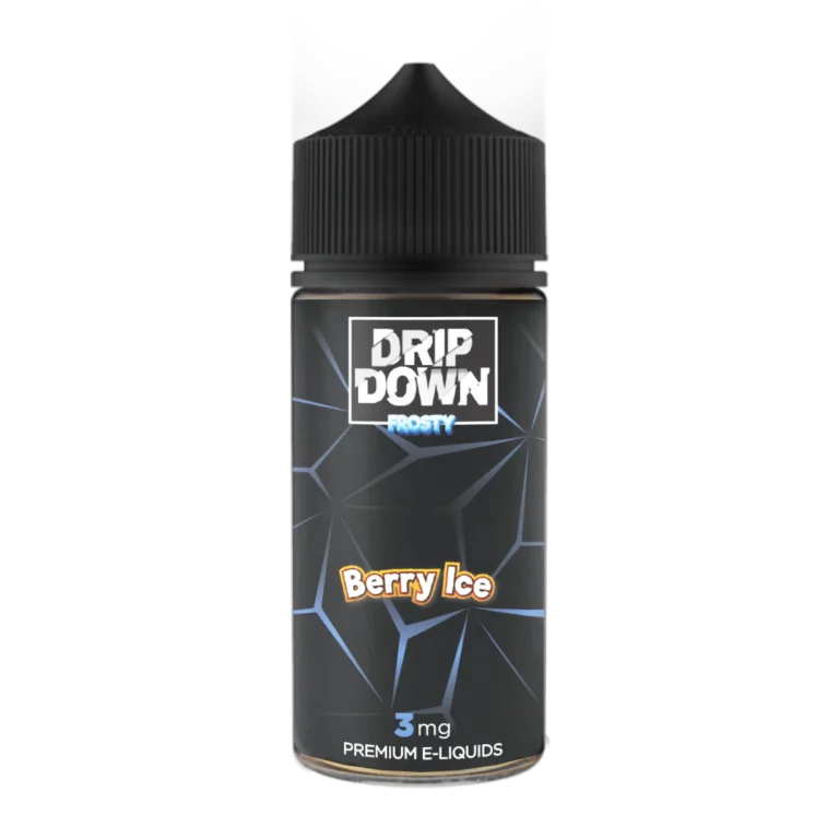 Drip Down Frosty Berry Ice 100ml Free Base E-Liquid - price in Pakistan, Smokes Hub