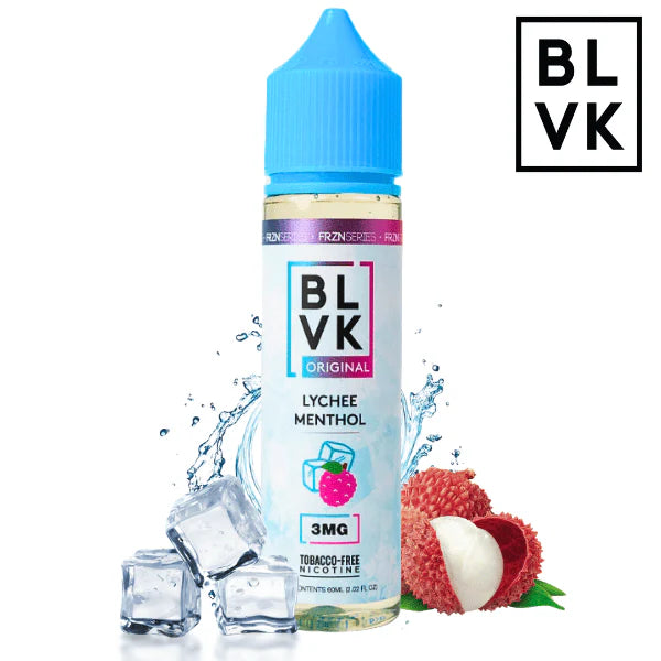 BLVK Lychee Menthol 60ml Free Base E-Liquid - price in Pakistan, Smokes Hub