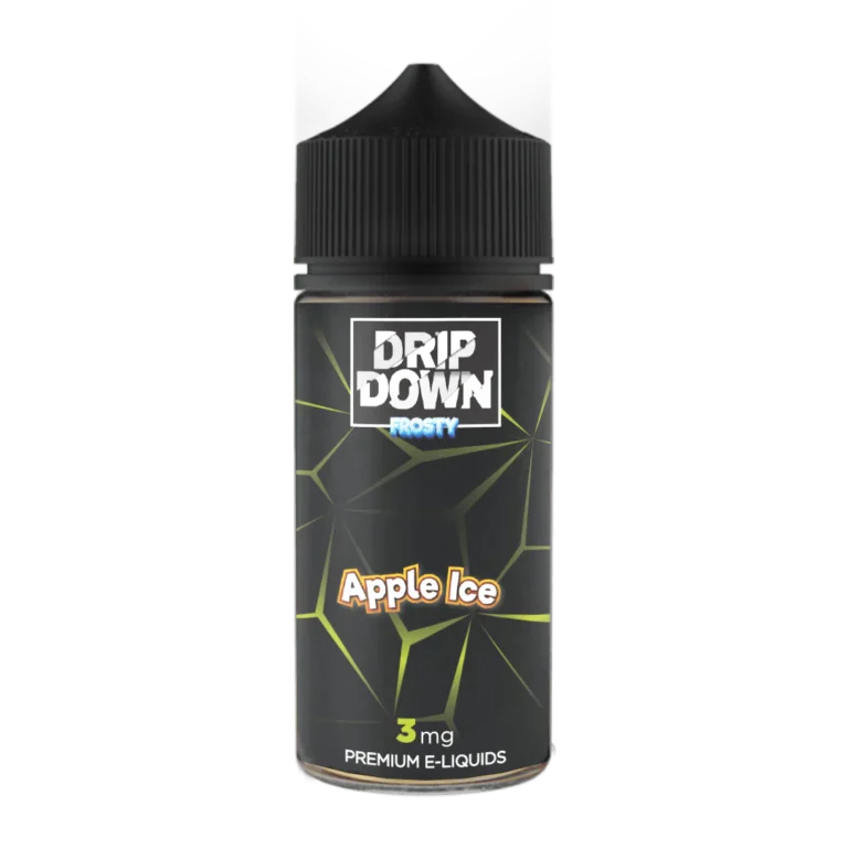 Drip Down Frosty Apple Ice 100ml Free Base E-Liquid - price in Pakistan, Smokes Hub
