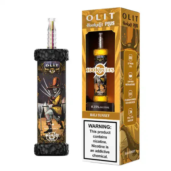 OLIT Hookalit Plus 100K Puffs – Bali Sunset disposable vape Pakistan