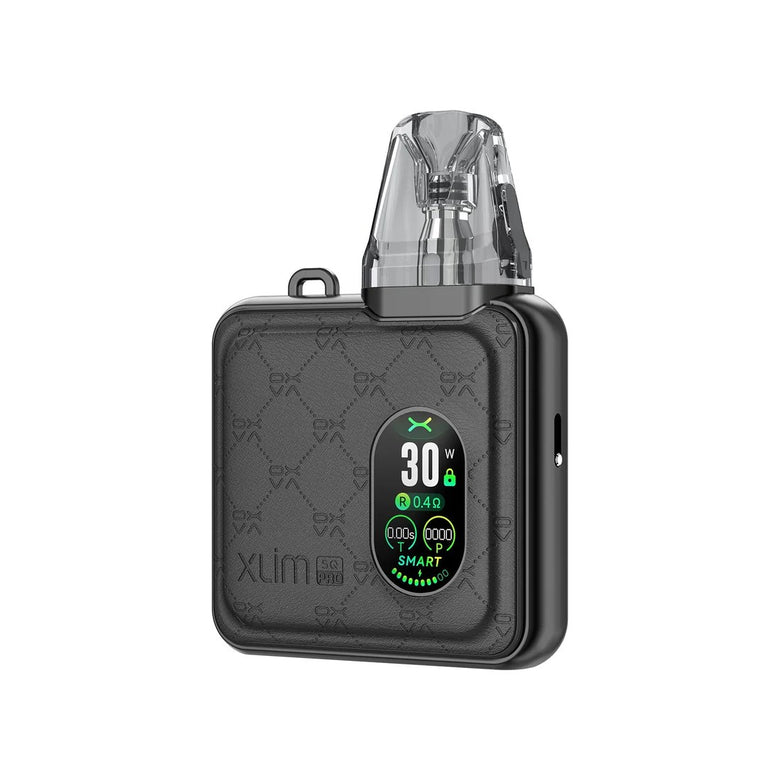 Oxva Xlim SQ Pro Leather Pod Kit Black Leather - price in Pakistan, Smokes Hub