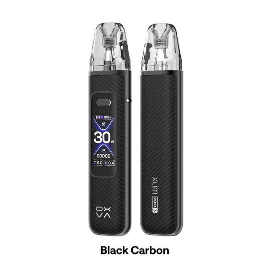 Oxva Xlim Pro 3 Pod Kit Black Carbon - price in Pakistan, Smokes Hub
