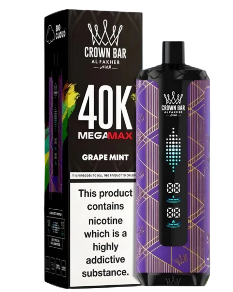 Al Fakher Mega Max 40K Lush Ice – watermelon ice DTL disposable vape best price Pakistan
