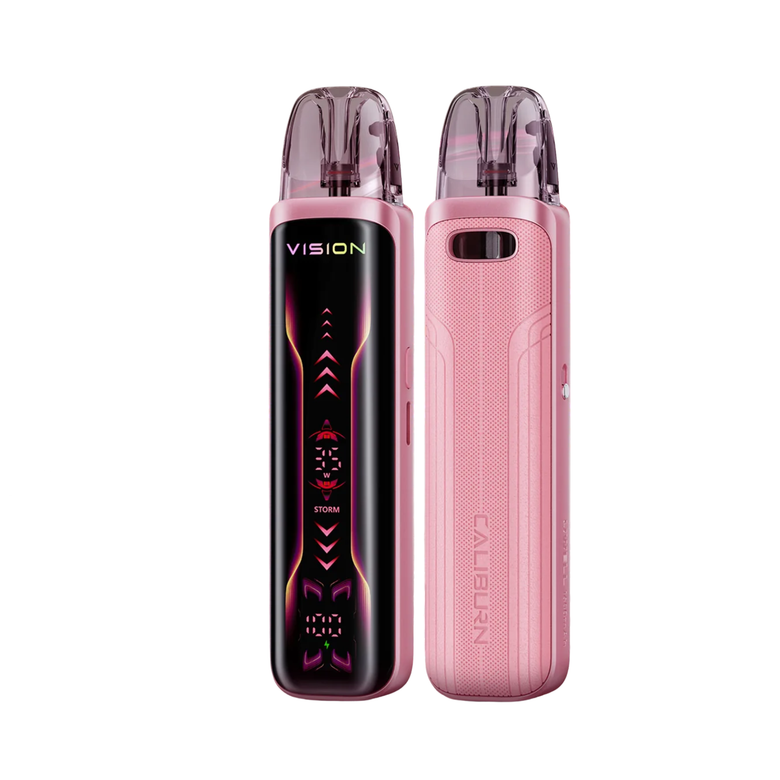 Uwell Caliburn G5 Vision Pod Kit in Blush Pink — 35W touchscreen pod system, price in Pakistan at Smokes Hub