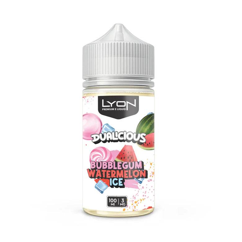 Lyon Bubblegum Watermelon Ice 100ml Free Base E-Liquid - price in Pakistan, Smokes Hub