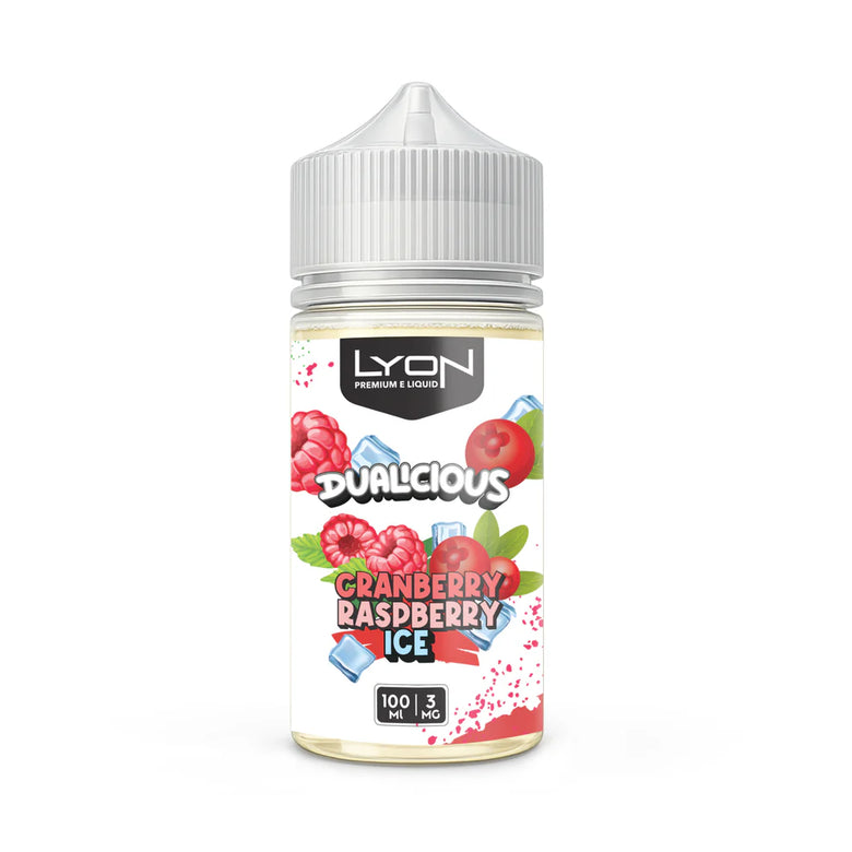 Lyon Cranberry Raspberry Ice 100ml Free Base E-Liquid - price in Pakistan, Smokes Hub