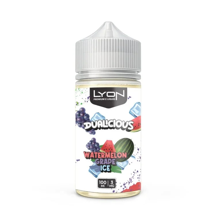 Lyon Watermelon Grape Ice 100ml Free Base E-Liquid - price in Pakistan, Smokes Hub