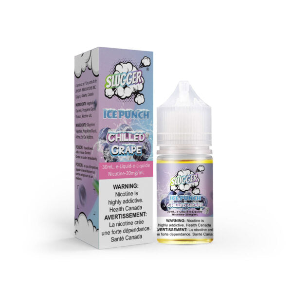 Slugger Ice Punch Chilled Grape 30ml Nic Salt E-Liquid - price in Pakistan, Smokes Hub