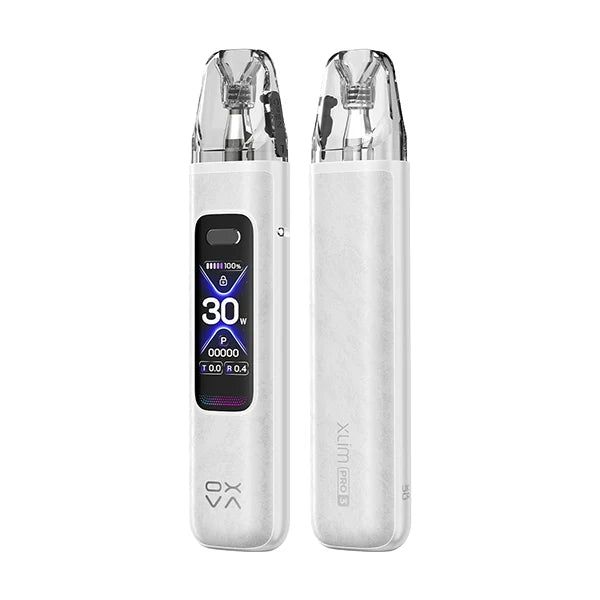 Oxva Xlim Pro 3 Pod Kit Ceramic White - price in Pakistan, Smokes Hub