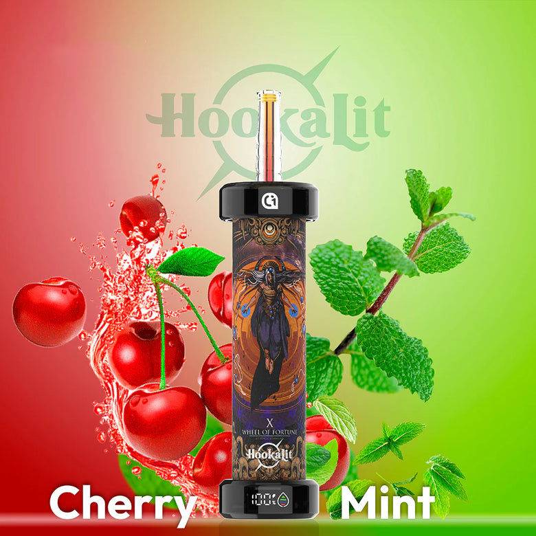 Olit Hookalit Cherry Mint 40000 Puffs Disposable Vape - price in Pakistan, Smokes Hub