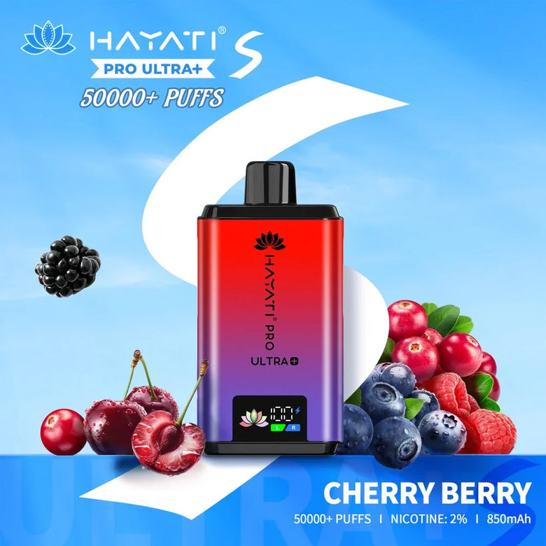 Hayati Pro Ultra Plus S 50000 puffs Lemon and Lime flavour disposable vape