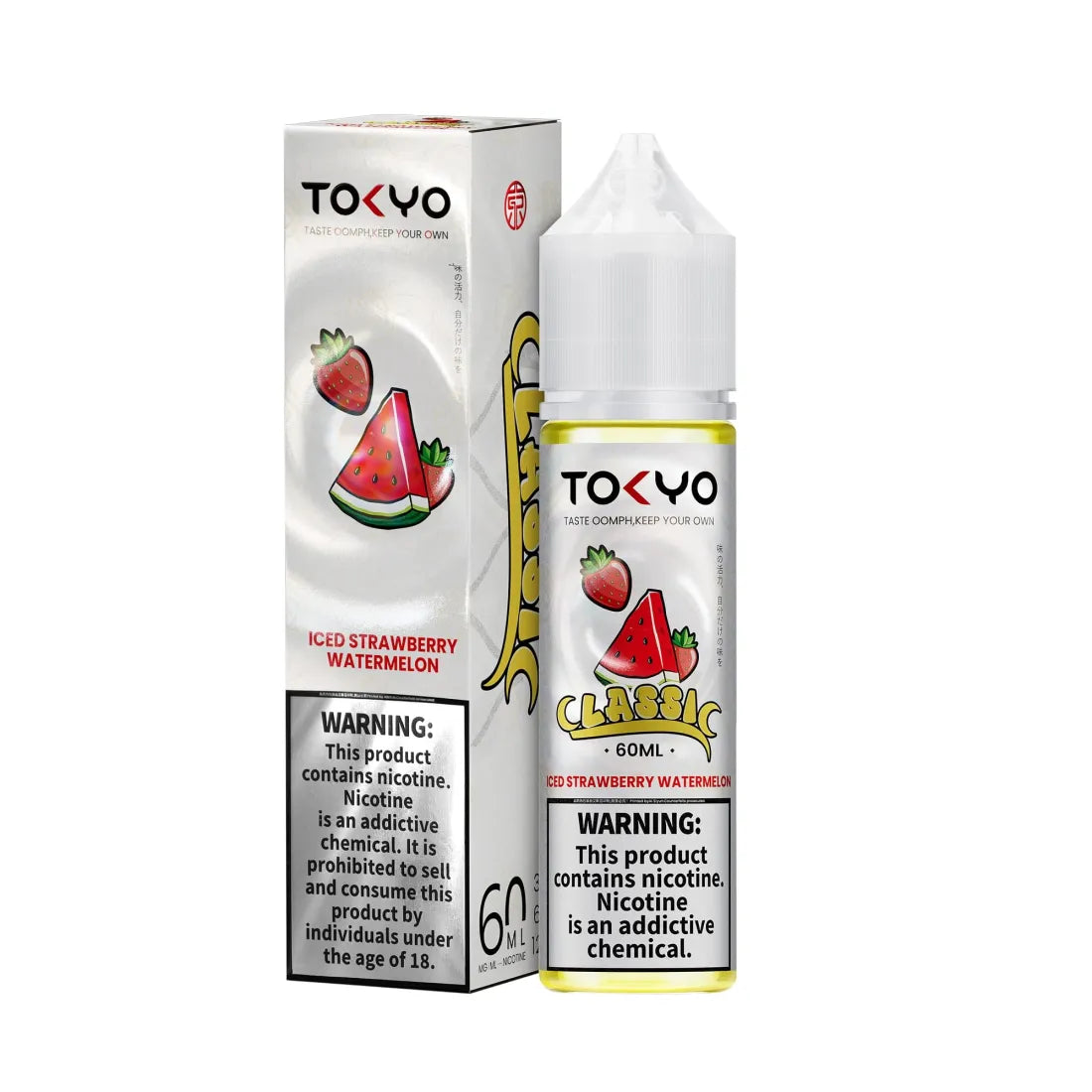 Classic Strawberry Watermelon E-Liquid 60ML