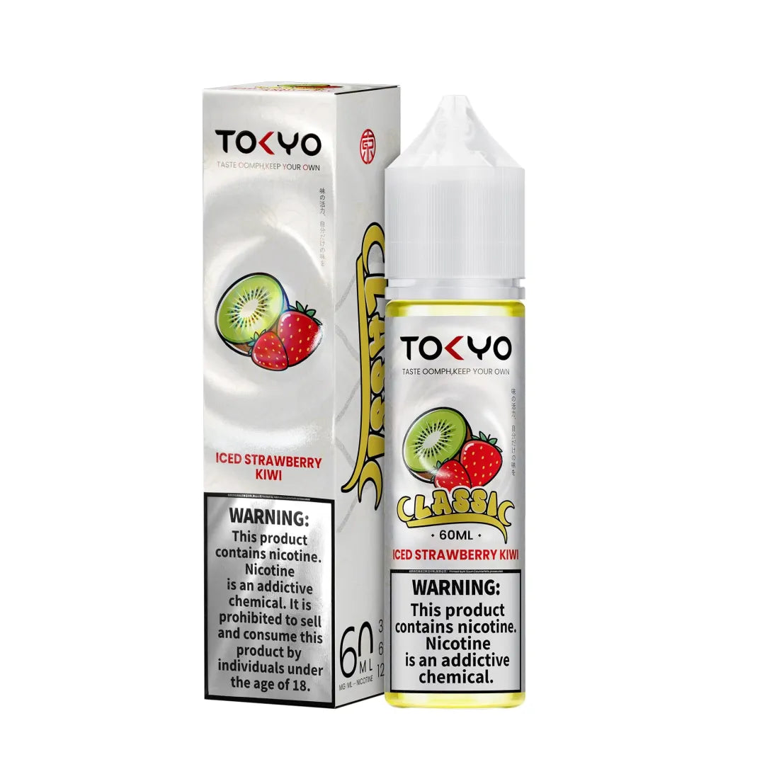 Classic Strawberry Kiwi E-Liquid 60ML