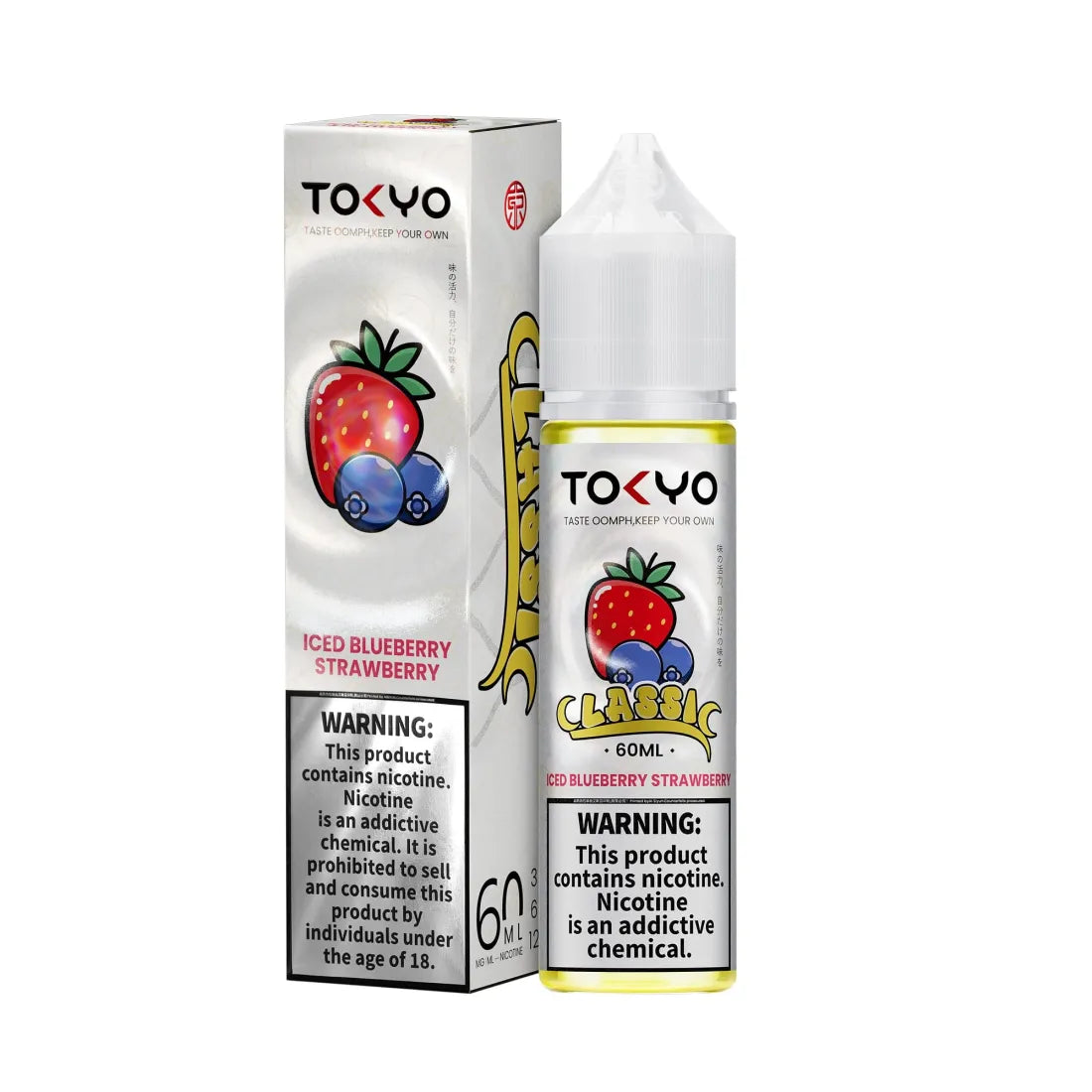 Classic Blueberry Strawberry E-Liquid 60ML