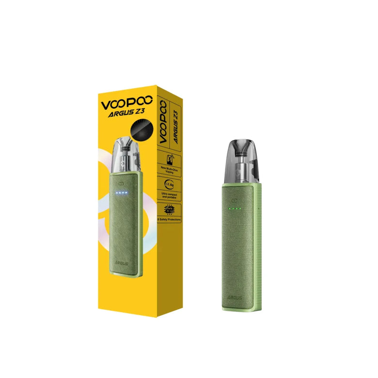 VOOPOO Argus Z3 Pod Kit – Grass Green – GENE AI pod kit Pakistan