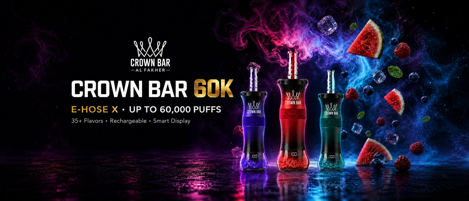 crown bar 60k puffs