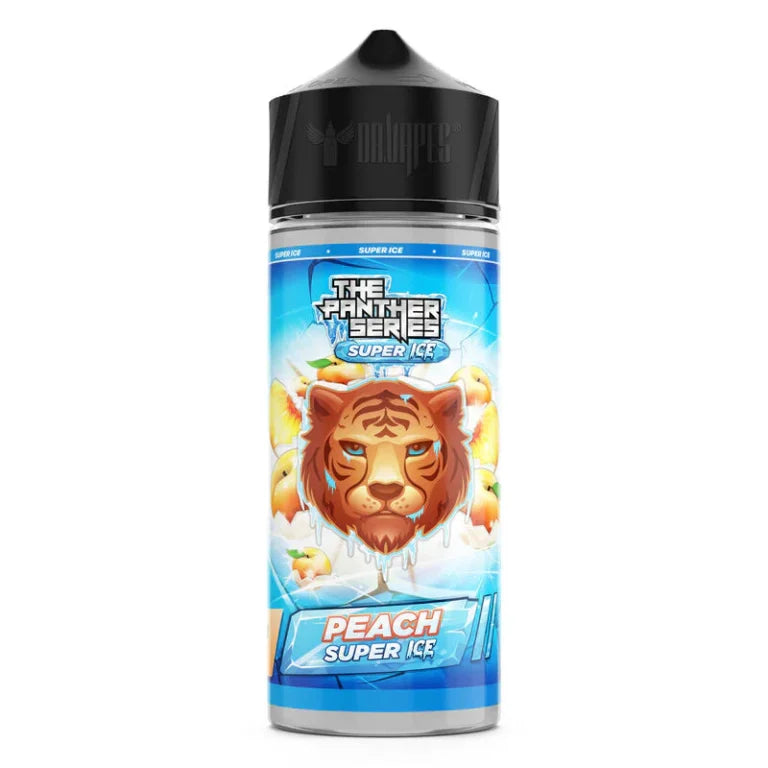 Dr Vapes Panther Peach Super Ice 120ml Free Base E-Liquid - price in Pakistan, Smokes Hub