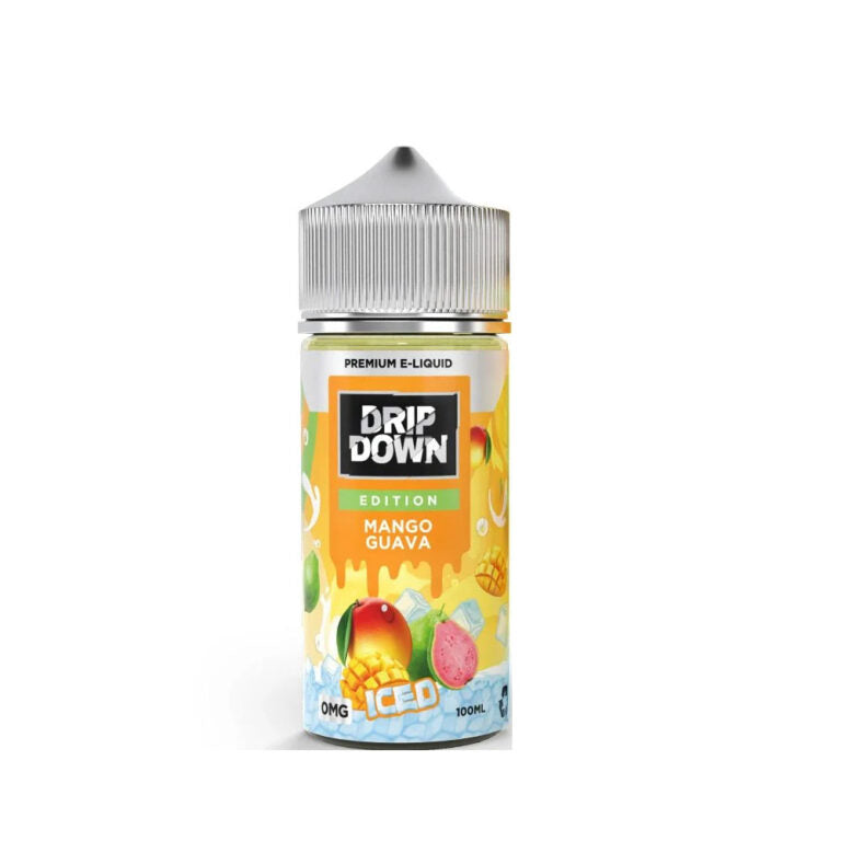 Drip Down Mango Guava 100ml Free Base E-Liquid - price in Pakistan, Smokes Hub