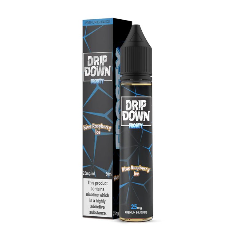 Drip Down Frosty Blue Raspberry Ice 30ml Nic Salt E-Liquid - price in Pakistan, Smokes Hub