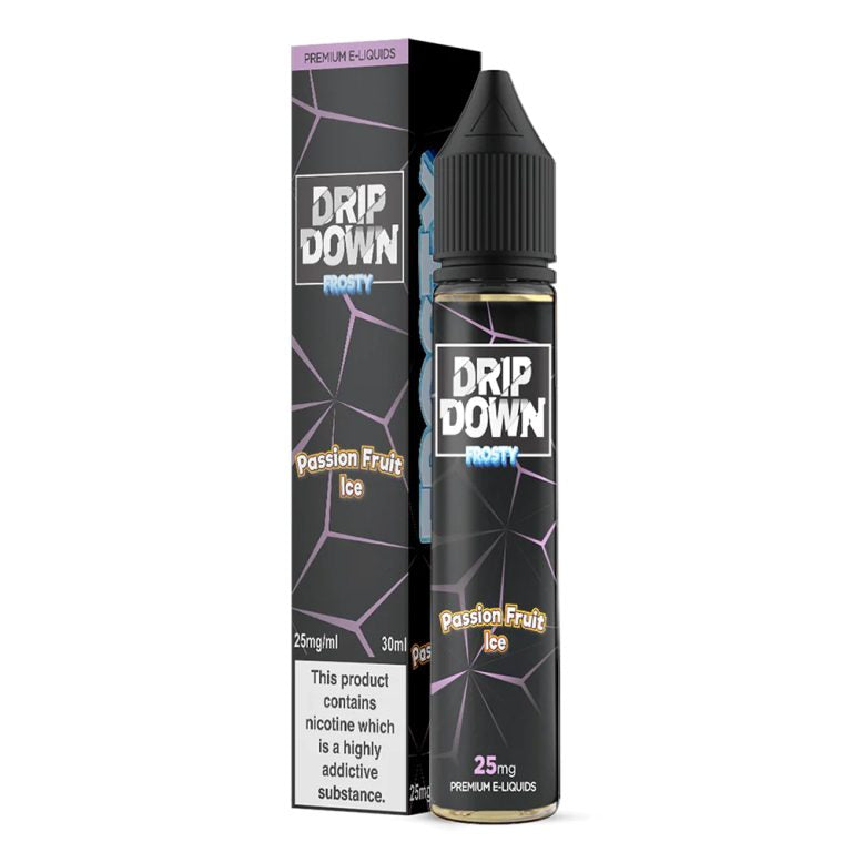 Drip Down Salt – Frosty Passion Fruit Ice 30ml
