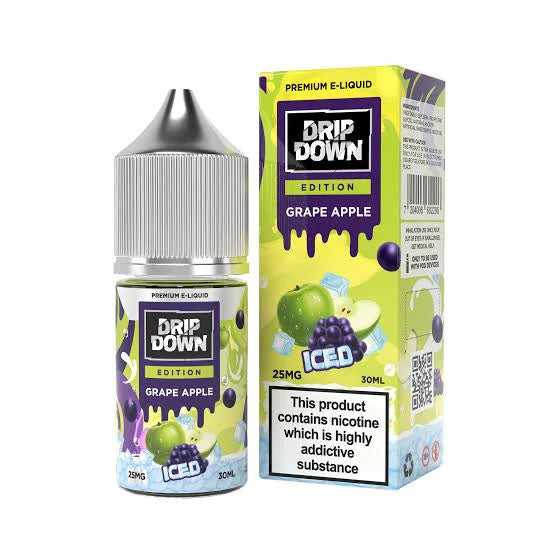 Drip Down Grape Apple Ice 30ml Nic Salt E-Liquid - price in Pakistan, Smokes Hub