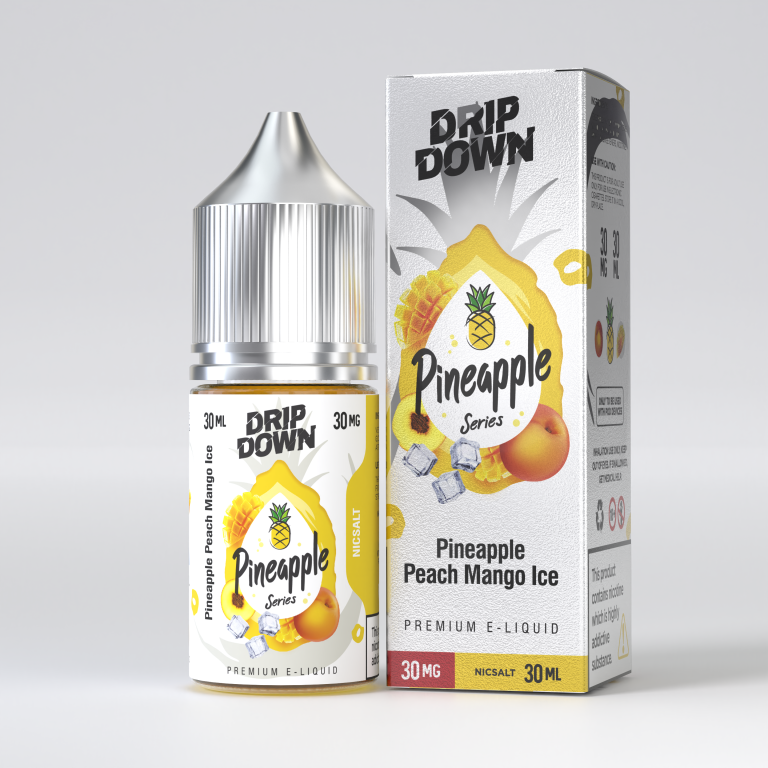Drip Down Pineapple Series – Pineapple Peach Mango Ice 30ml