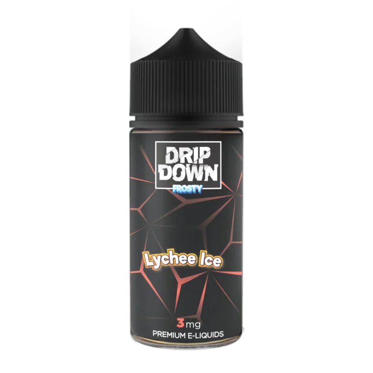 Drip Down Frosty Lychee Ice 100ml Free Base E-Liquid - price in Pakistan, Smokes Hub