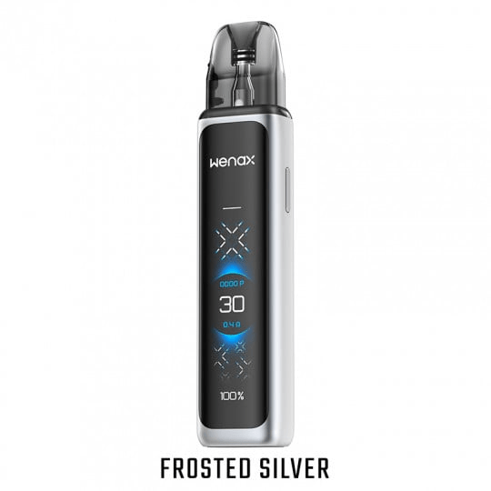 Geekvape Wenax Q Ultra 30W Pod Kit Frosted Silver - price in Pakistan, Smokes Hub