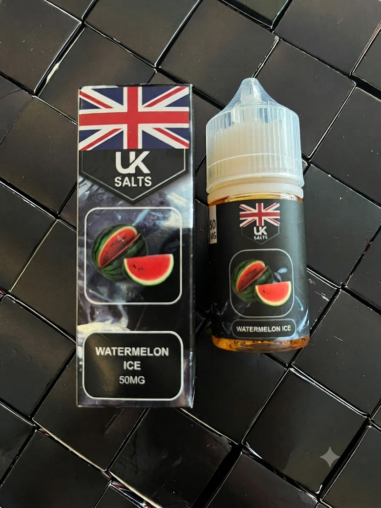 UK Salt Iced Watermelon Nic Salt 30ml - vape flavour, price in Pakistan, Smokes Hub