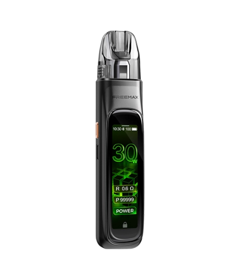 Freemax Cubic Rexa Pro Pod Kit in Gunmetal, 1300mAh refillable pod system