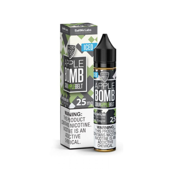 VGOD Apple Bomb Iced 30ml Nic Salt E-Liquid - price in Pakistan, Smokes Hub