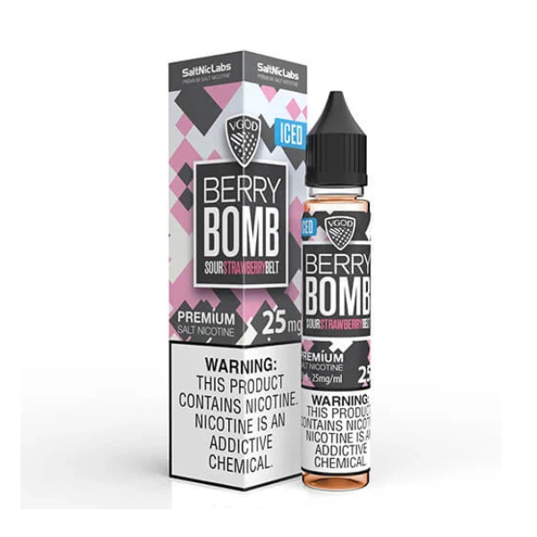 VGOD Iced Berry Bomb 30ml Nic Salt E-Liquid - price in Pakistan, Smokes Hub