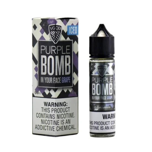 VGOD Purple Bomb Iced Freebase E-Liquid 60ml