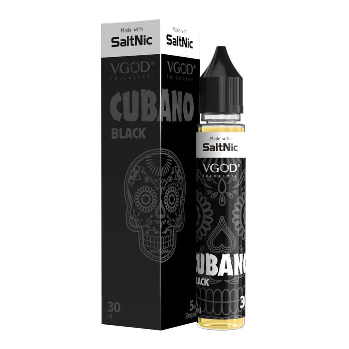 VGOD Cubano Black 30ml Nic Salt E-Liquid - price in Pakistan, Smokes Hub
