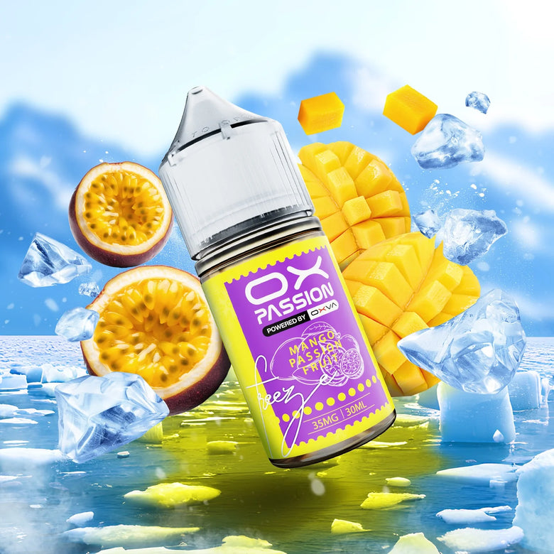 Ox Passion Mango Passionfruit 30ml Nic Salt E-Liquid - price in Pakistan, Smokes Hub