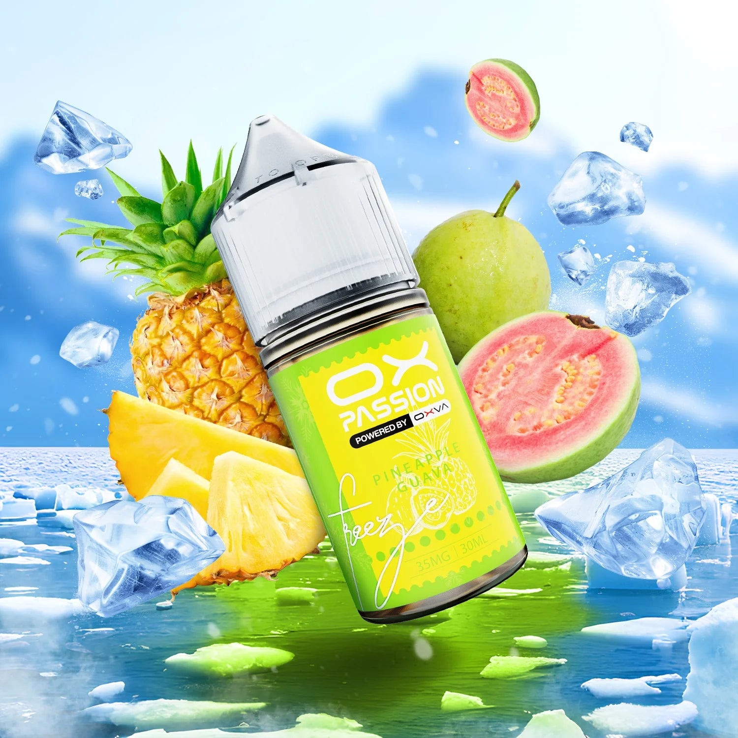 Ox Passion Freeze Flavor Pineapple Guava 30ml