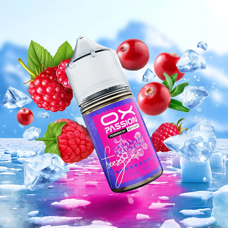 Ox Passion Cranberry Raspberry 30ml Nic Salt E-Liquid - price in Pakistan, Smokes Hub