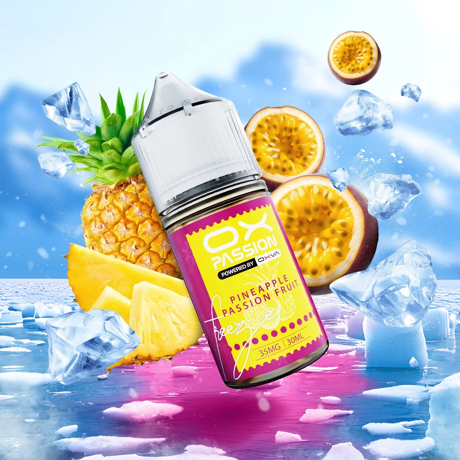 Ox Passion Freeze Flavor Pineapple Passionfruit 30ml