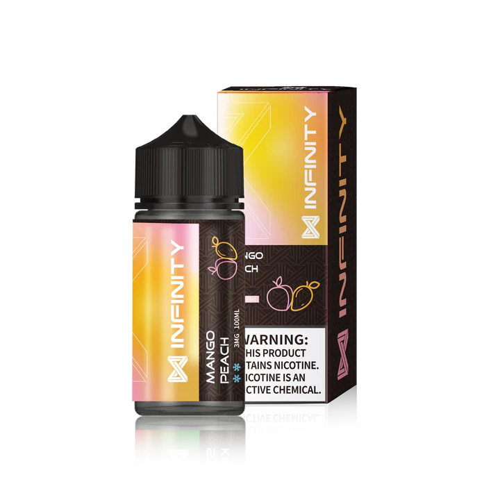 Infinity Mango Peach Ice 100ml Free Base E-Liquid - price in Pakistan, Smokes Hub